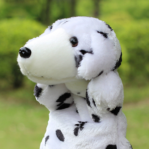 动物手偶玩具头部能动儿童腹语手套表演布偶兔子手指玩偶毛绒娃娃