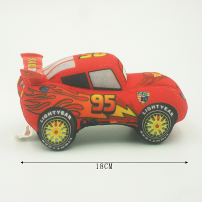 創意動漫兒童禮物汽車總動員模型閃電麥昆公仔抓抓機毛絨玩具批發