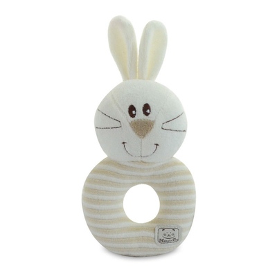 廠家直銷小熊嬰兒搖鈴安撫公仔車床掛件布藝娃娃定制高端毛絨玩偶