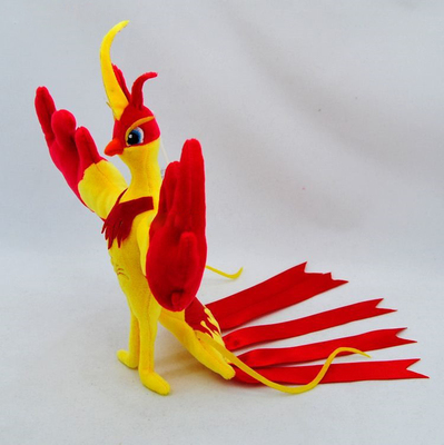 北京毛絨玩具鳳凰吉祥物公仔