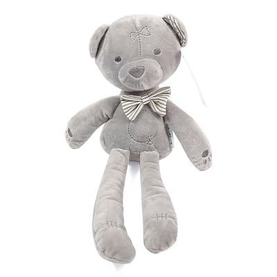 創(chuàng)意玩具小熊抱枕嬰兒安撫陪睡小熊公仔毛絨玩具生日禮品定制LOGO